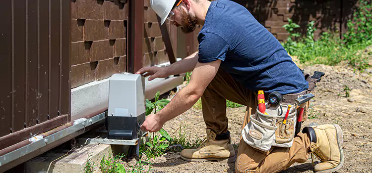Electric Driveway Gate Installation Mentor