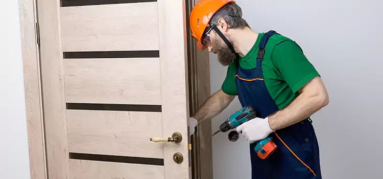 Replace Internal Door Handle with Lock Mentor